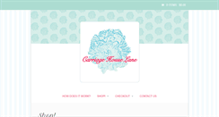 Desktop Screenshot of carriagehouselane.com